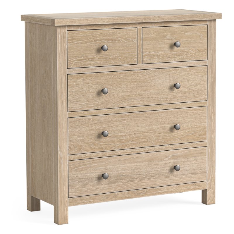 Cottage Collection 2 Over 3 Chest In Oak