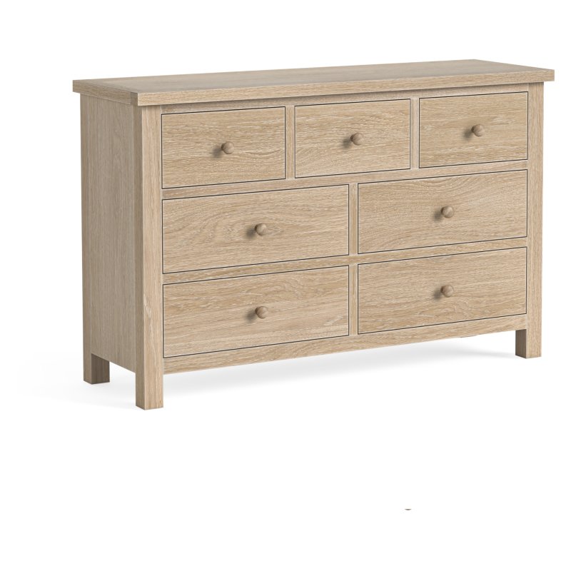 Cottage Collection 3 Over 4 Chest In Oak