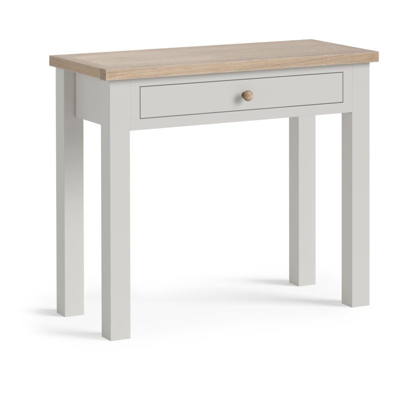 Cottage Collection Single Drawer Desk In Grey