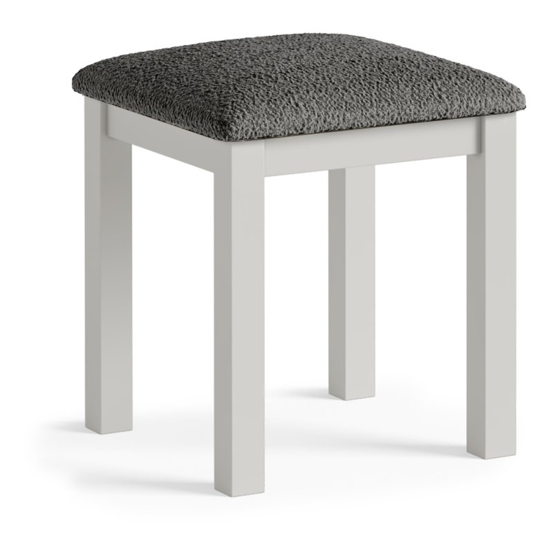 Cottage Collection Stool In Grey