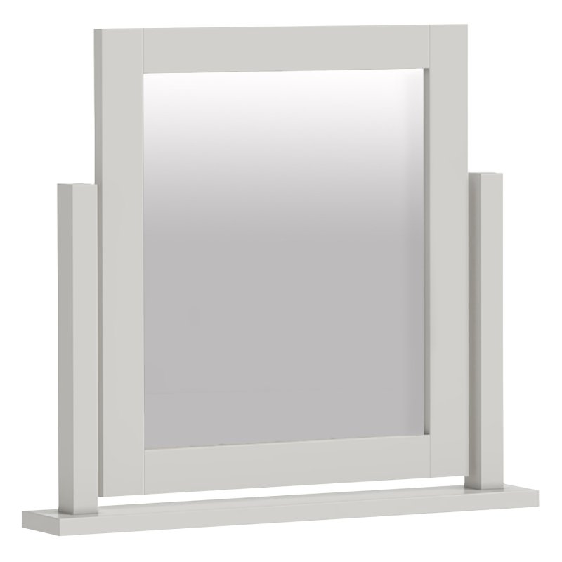 Cottage Collection Vanity Mirror In Grey