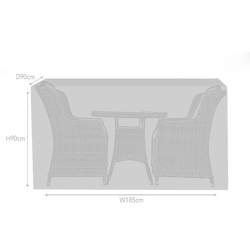 Bistro Set Cover dimensions