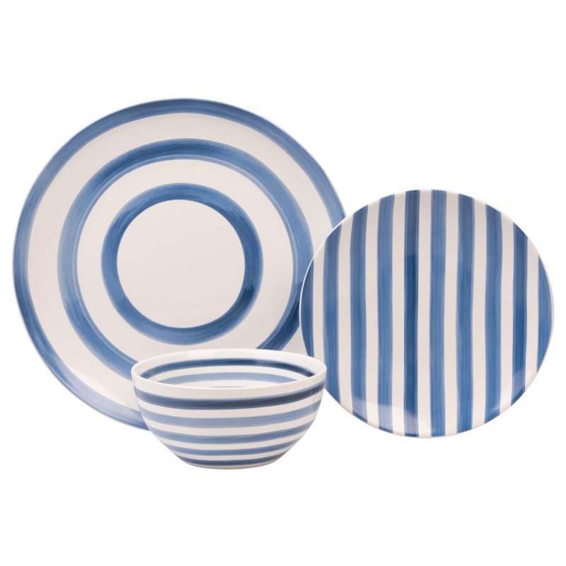 Mary Berry Mary Berry At Home Blue 12 Piece Dinner Set