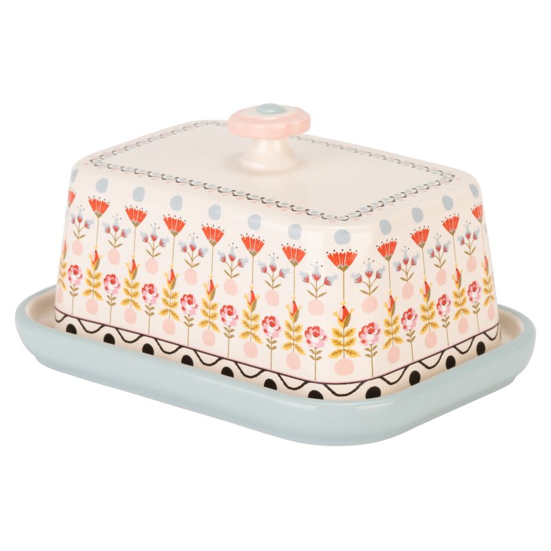 Cath Kidston Cath Kidston Painted Table Butter Dish