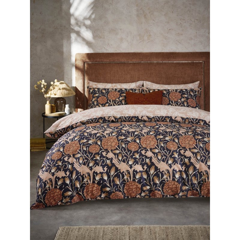 Morris at Home Morris At Home Wild Tulip Copper Duvet Cover Set