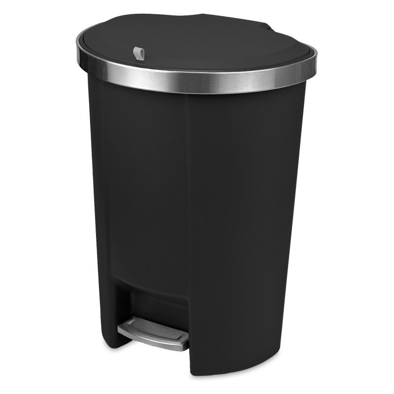 Addis Addis Mode Black 50L Pedal Bin