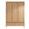 Aldiss Own Coastal Large 3 Door Wardrobe