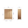 Aldiss Own Coastal Large 3 Door Wardrobe