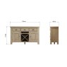 Aldiss Own Heritage Large Sideboard