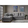 Buoyant Fantasia LHF Corner Chaise Sofa & End stool with Sofa Bed