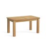 Burlington 1.2m Extending Table And 6 Chairs image of the table unextended on a white background