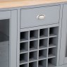 Aldiss Own Chatsworth Oak 4 Door Sideboard