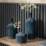 Gallery Direct Vormark Set Of 3 Blue Ornaments lifestyle