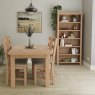 Silverdale 1.2m Extendable Dining Table And 4 Chairs