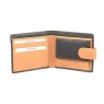 Golunski Gents Black Tan Notecase Open