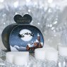 The English Soap Company Winter Village Guest Soaps lifestyle image of the soaps and packaging