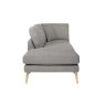 Ercol Forli Corner Open End Sofa Section Side on image of the sofa on a white background