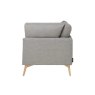 Ercol Forli Corner Open End Sofa Section side on image of the sofa on a white background