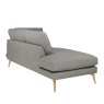 Ercol Forli Corner Open End Sofa Section angled image of the sofa on a white background (L)