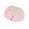 Legami Kitty Hair Turban Towel image of the towel on a white background