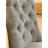 Aldiss Own Grey Curved Button Back Dining Chair