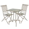 Kaemingk Toulouse Iron Tea For Two Bistro Set