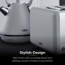 Tower Sera 4 Slice Toaster Smoked Grey Design