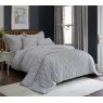 The Lyndon Co Versailles Jacquard Silver Duvet Cover Set Side