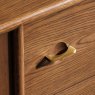 G Plan Marlow Walnut Wide Sideboard close up lifestyle image of the sideboard