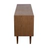 G Plan Marlow Walnut Wide Sideboard side on image of the sideboard on a white background