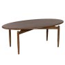 G Plan Marlow Walnut Coffee Table angled image of the coffee table on a white background