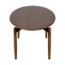 G Plan Marlow Walnut Coffee Table side on image of the coffee table on a white background