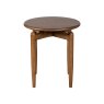 G Plan Marlow Walnut Lamp Table angled image of the table on a white background