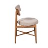 G Plan Flora Dining Chair Pair side on image of the chair on a white background