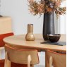 G Plan Winchester 1.8m Oval Extending Dining Table close up lifestyle image of the table