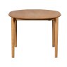 G Plan Winchester 1.8m Oval Extending Dining Table side on image of the table on a white background