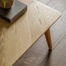 Herringbone Coffee Table close up lifestyle image of the table