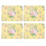 Cath Kidston Floral Fields 4 Pack Of Rectangular Placemats