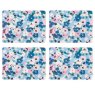 Cath Kidston Painted Pansies 4 Pack Of Rectangular Placemats
