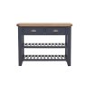 Heritage Editions Blue Console Table image of the table on a white background