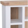 Holkham Oak Extra Large TV Unit & Top close up image of the top on a white background