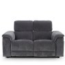 Drake 2 Seater Power Recliner Sofa With Head Tilt front on image of the sofa on a white background