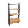 Ercol Monza Shelving Unit angled image of the unit on a white background