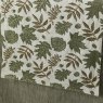 Walton & Co Chambray Leaf Table Runner close up