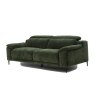 Marco 3 Seater Recliner Sofa With Headrest angled image of the sofa on a white background
