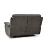 Darwin 2 Seater Recliner Sofa With Head Tilt image of the back of the sofa on a white background