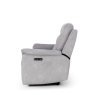 Cavendish 3 Seater Power Recliner Sofa side on image of the sofa on a white background