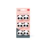 Legami Panda Bag Clips Set Of 6