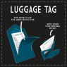 Legami Petrol Luggage Tag details