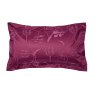 Ted Baker Tulips Jacquard Mulberry Duvet Cover Set oxford pillowcase
